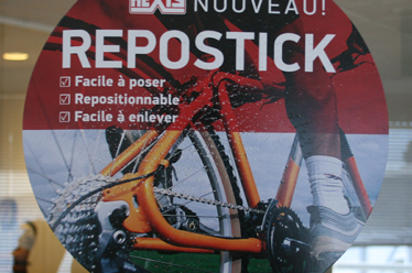 REPOSTICK, film de marquage promotionnel