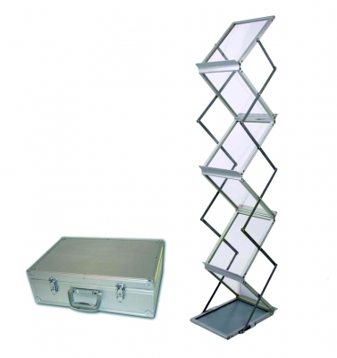 Zigzag - Folding aluminium document holder
