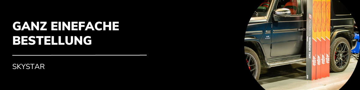 Sonnenschutzfolien für Fahrzeuge SKYSTAR